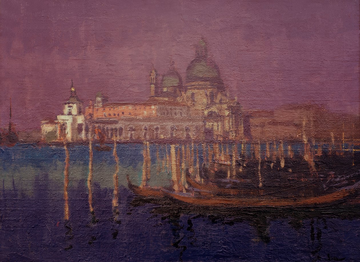 Notturno, La Dogana e Santa Maria della Salute da Walter Richard Sickert