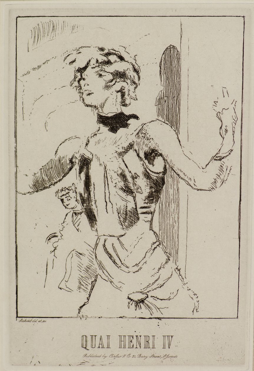 Quai Henry IV da Walter Richard Sickert