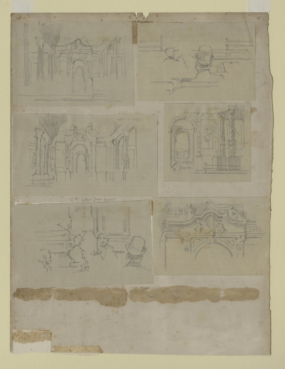 Diversi studi da Walter Richard Sickert