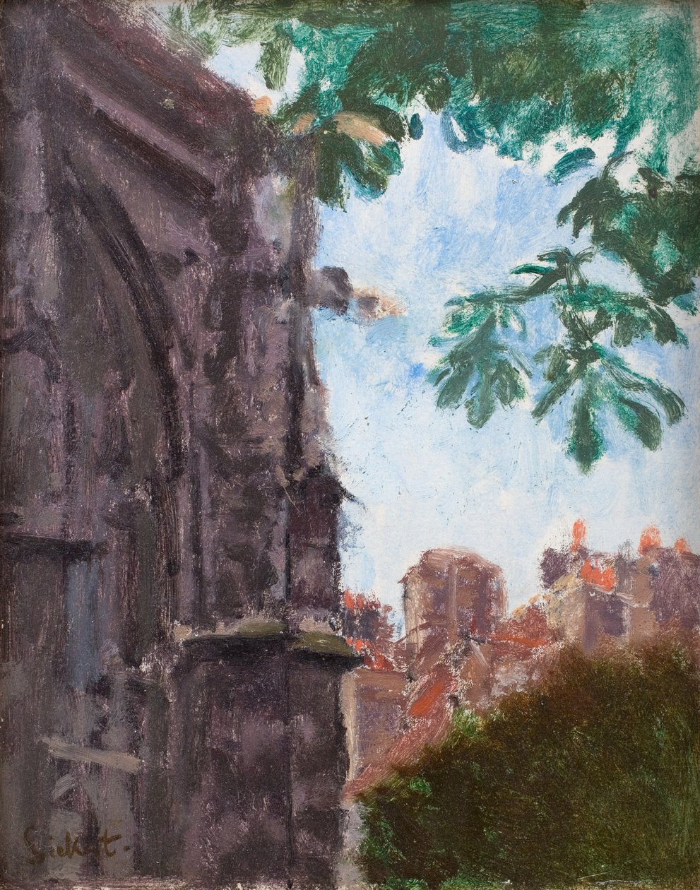 St Rémy: Chiesa chevet da Walter Richard Sickert