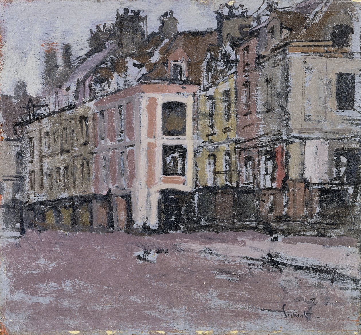 Le Vecchie Arcate, Dieppe, circa 1898-1900 da Walter Richard Sickert