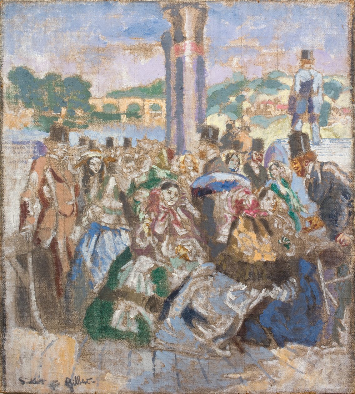 Il fiume [dopo John Gilbert], 1930-31 circa (olio su tela) da Walter Richard Sickert