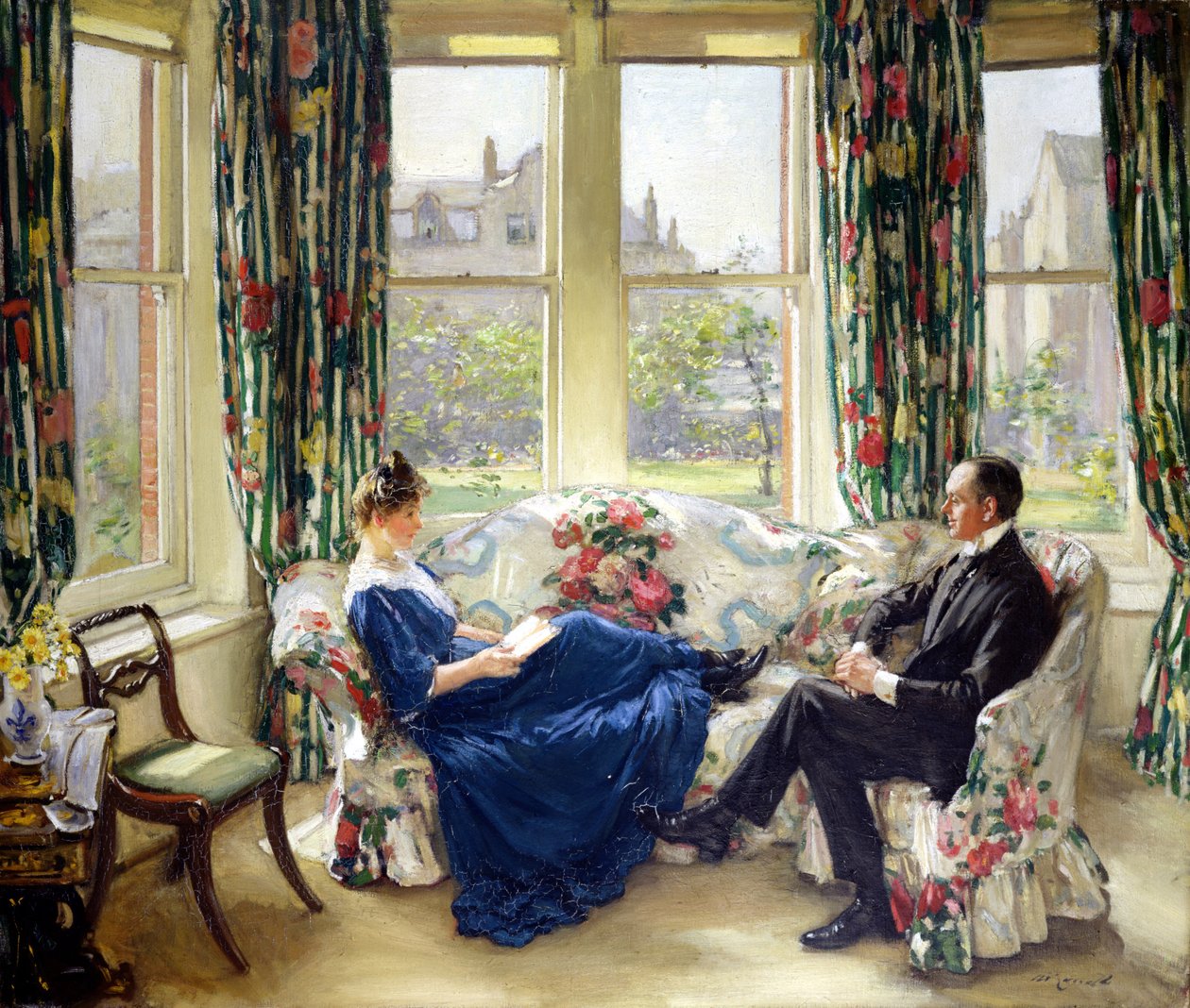 La Sala del Mattino, c.1907 da Walter Russell
