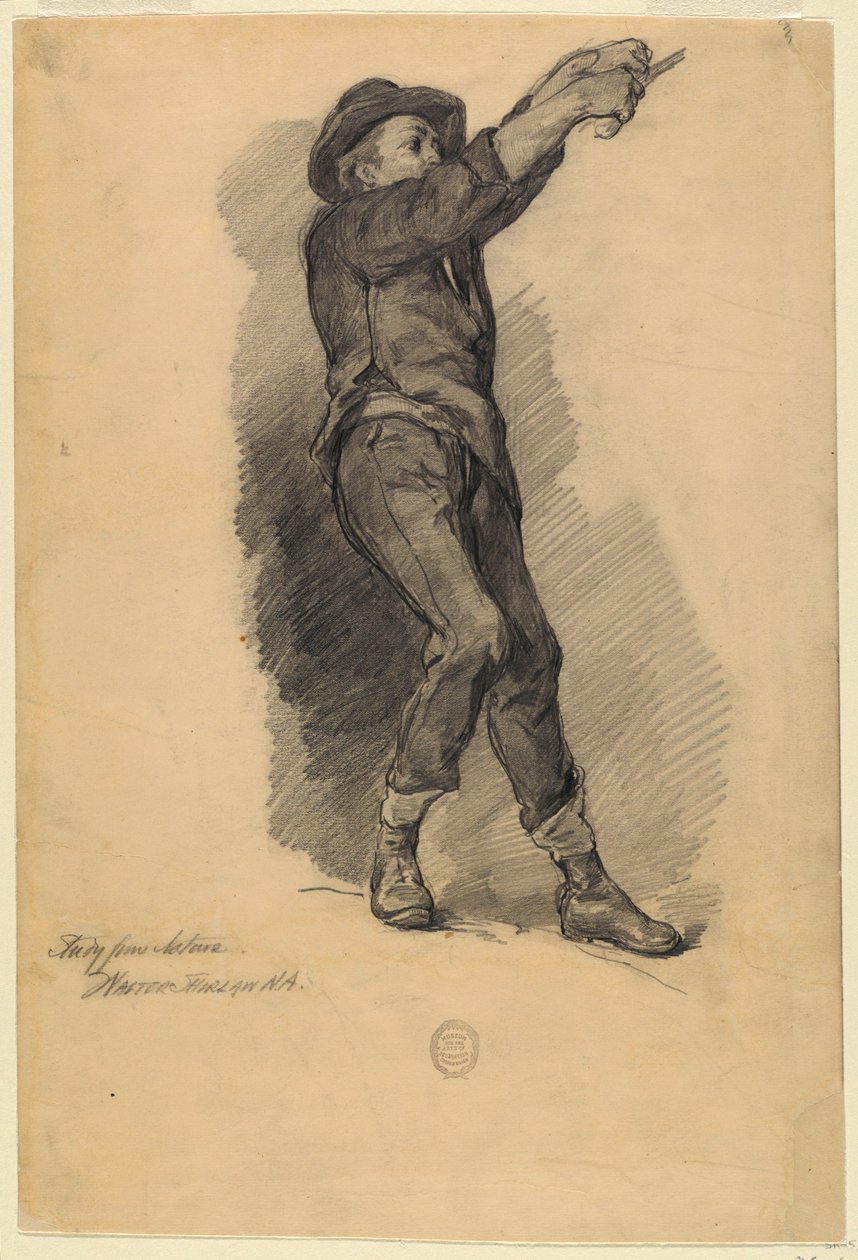 Disegno (USA), 1875-80 da Walter Shirlaw