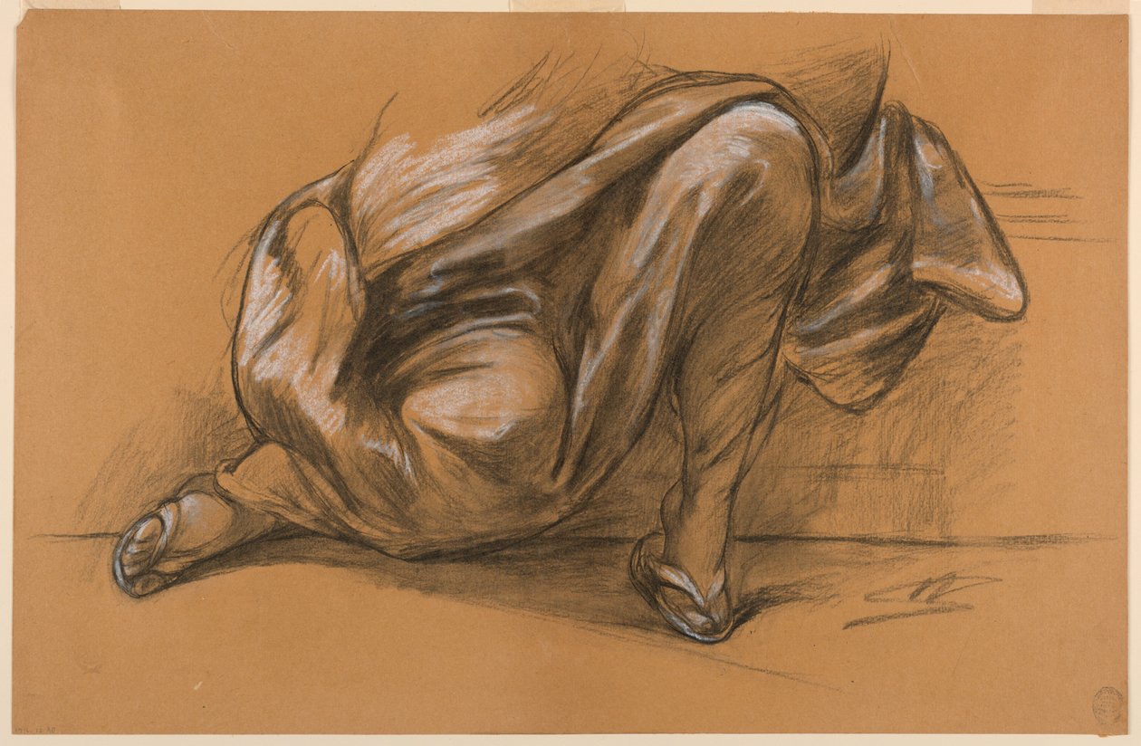 Studio di Drappeggio da Walter Shirlaw