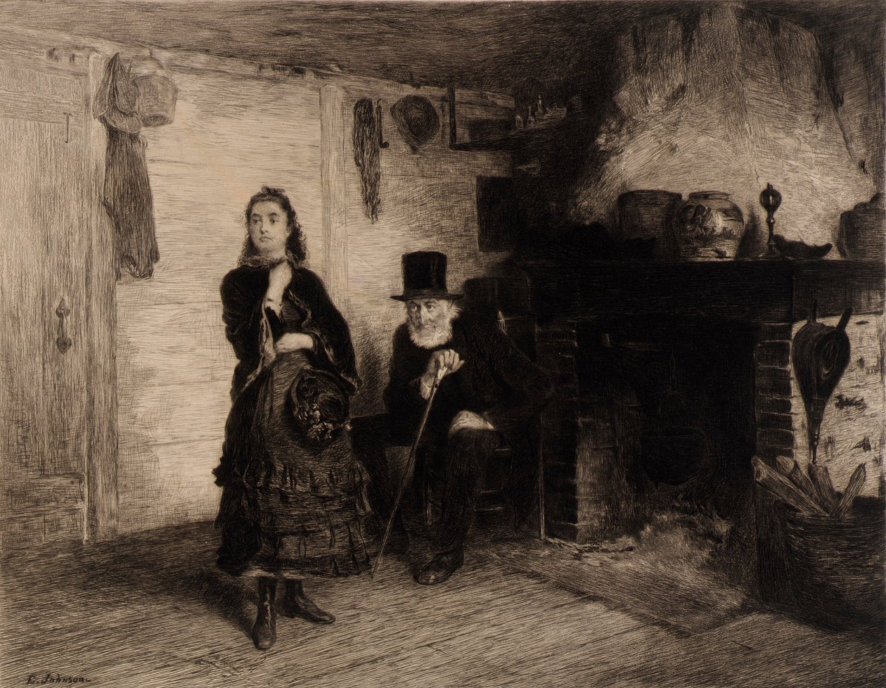 Il rimprovero da Walter Shirlaw