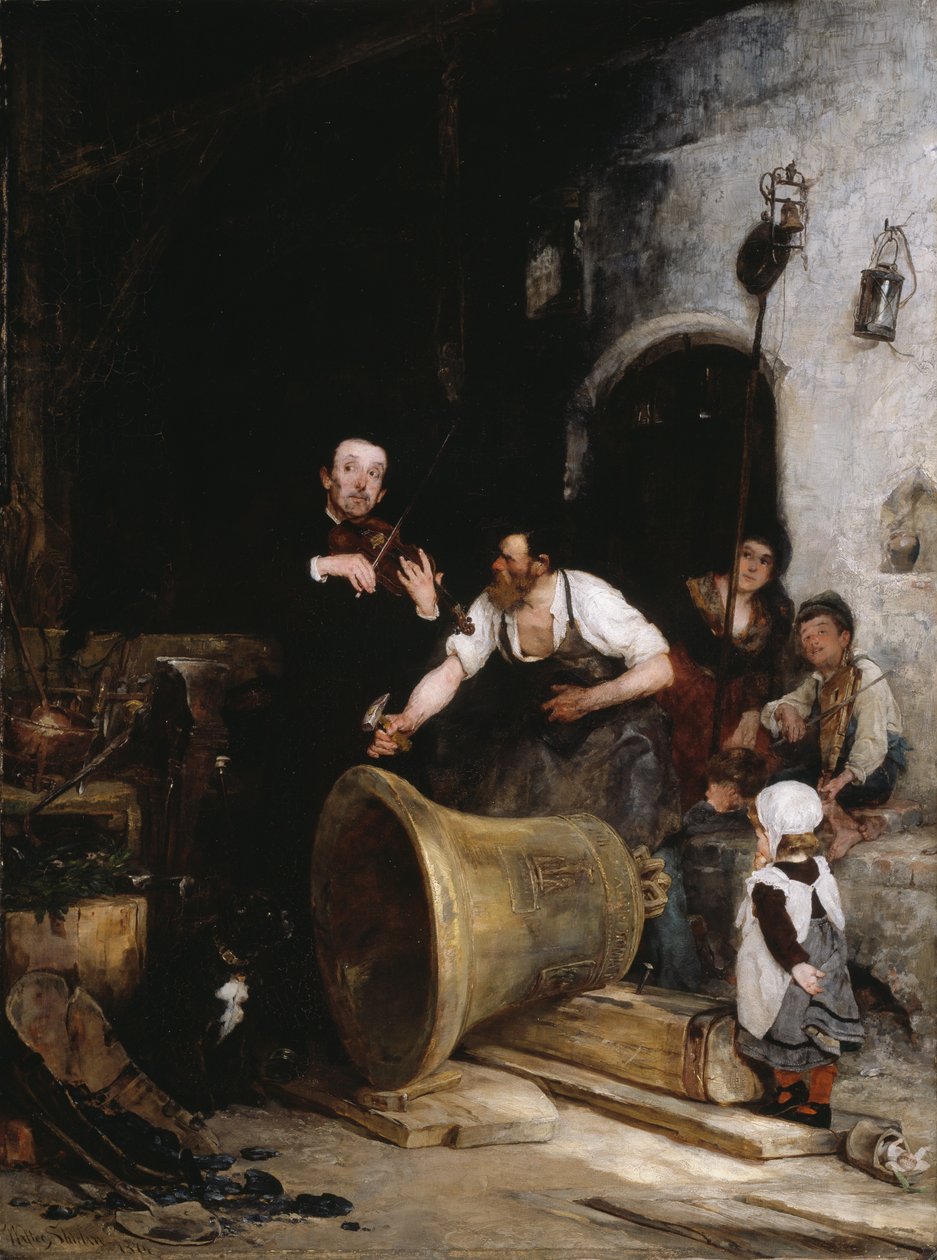 Tonificare la campana da Walter Shirlaw
