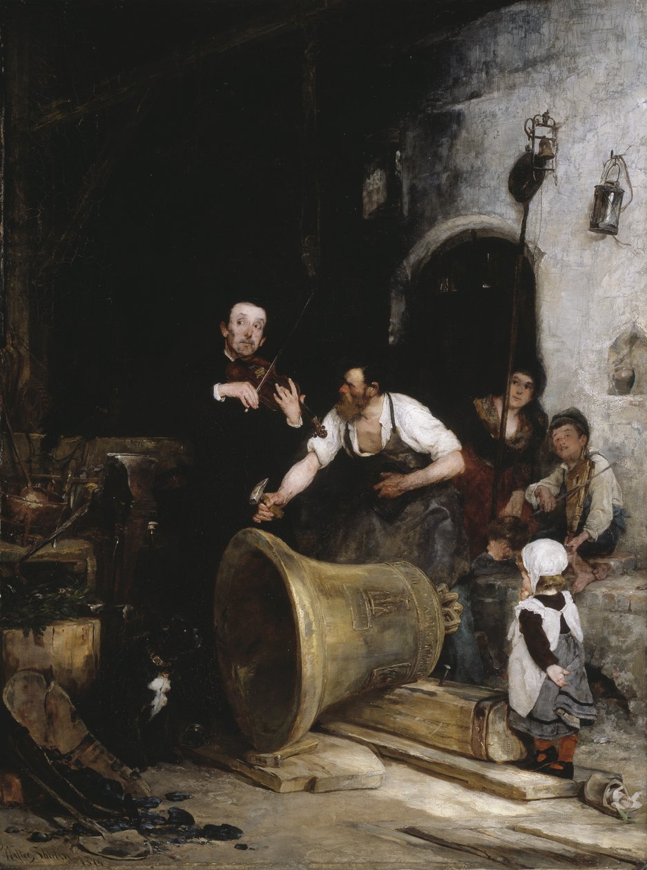 Tonalità della campana, 1874 da Walter Shirlaw