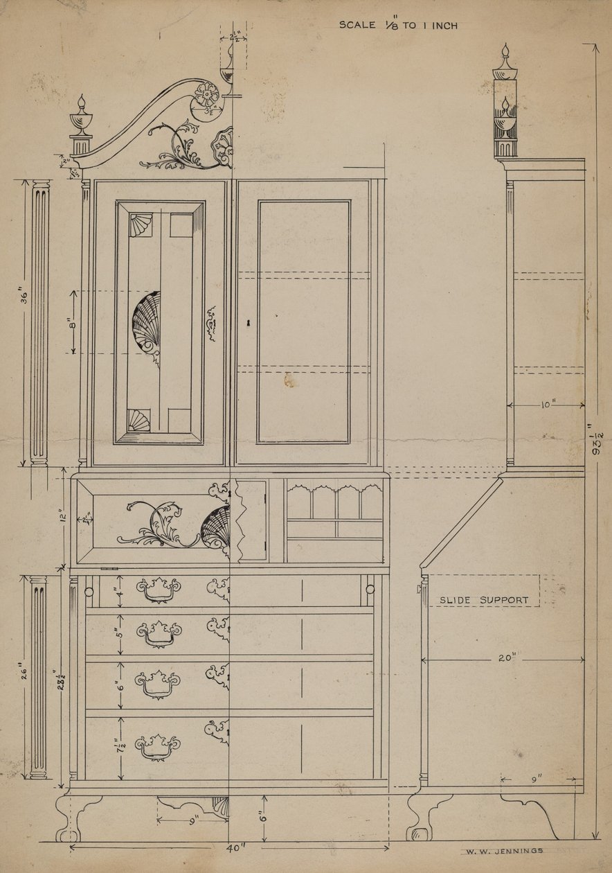 Cassapanca da Walter W. Jennings