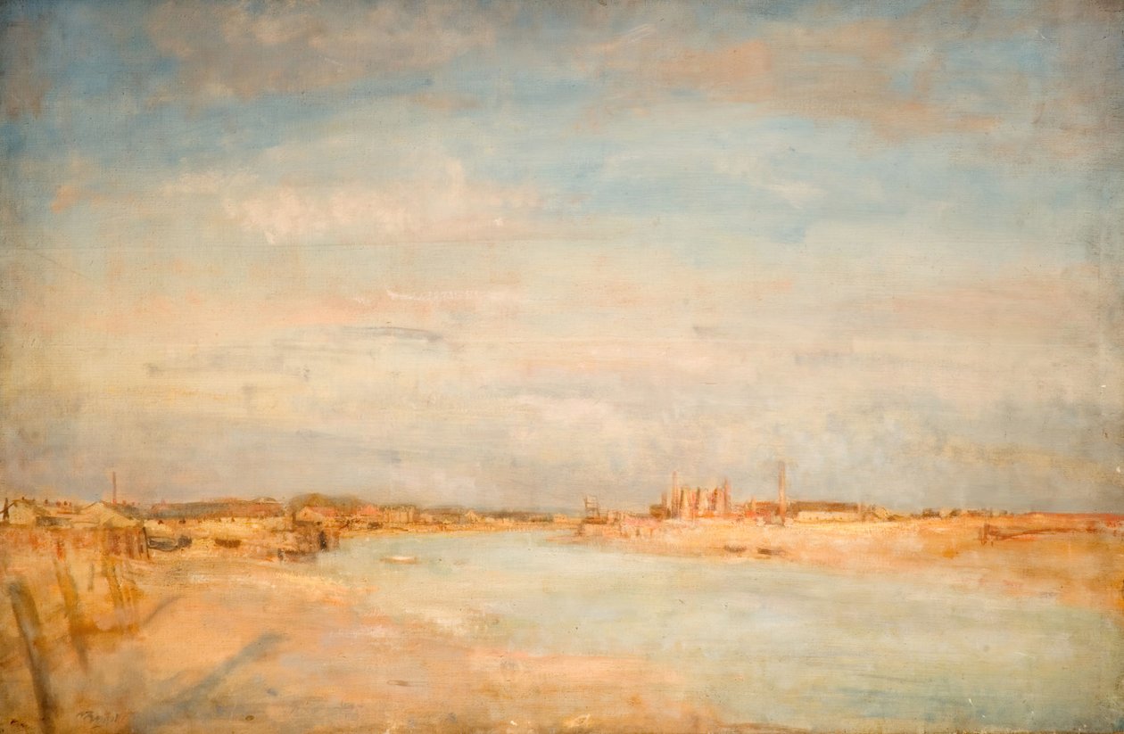 Scena fluviale da Walter Westley Russell