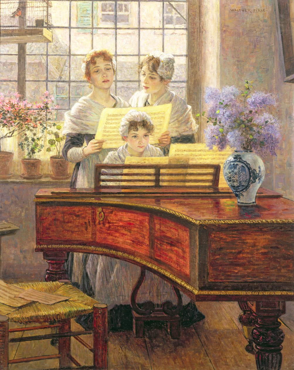 Intorno al pianoforte da Walther Firle