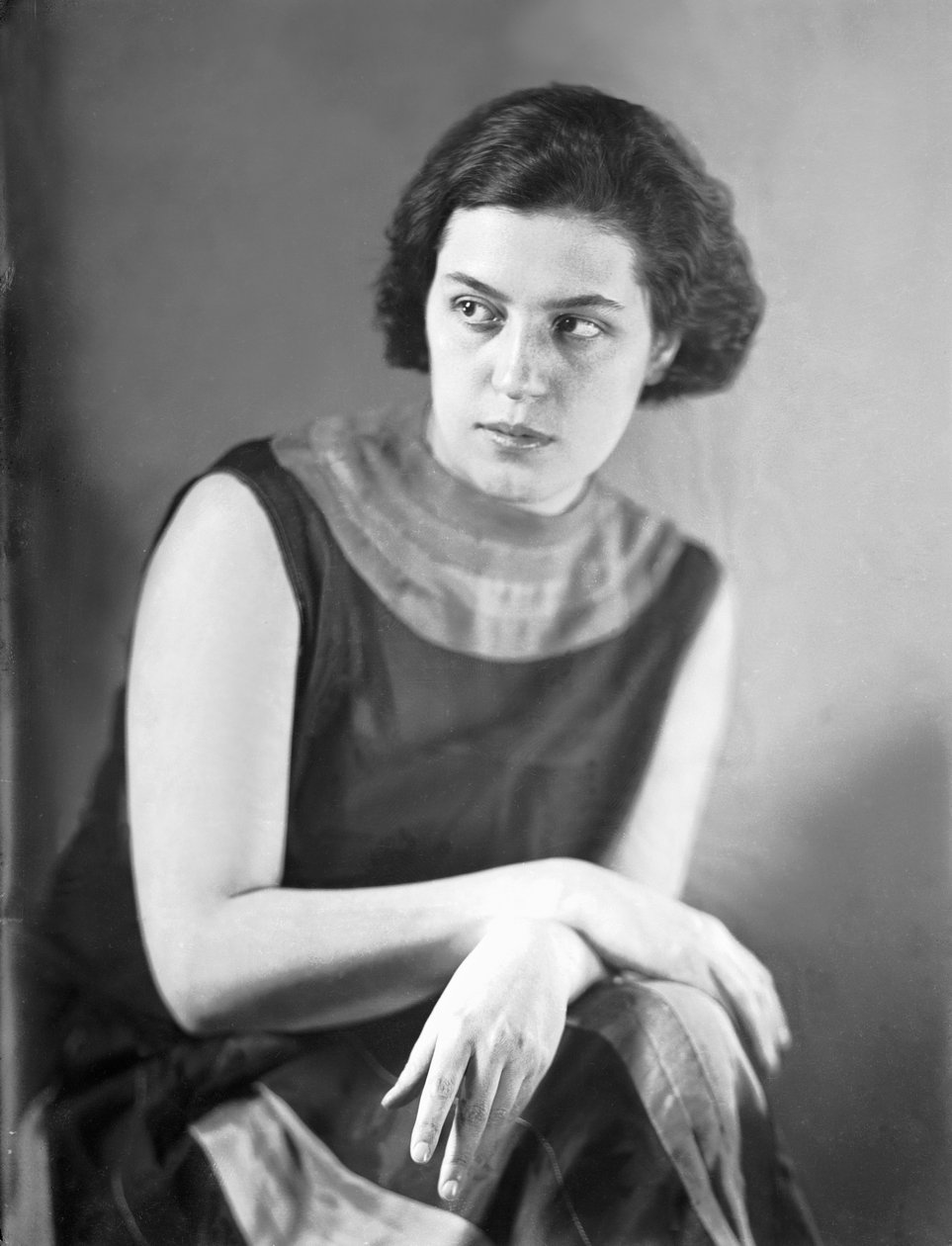Ritratto di Anita Pittoni, 1933 circa (foto b/n) da Wanda Wulz