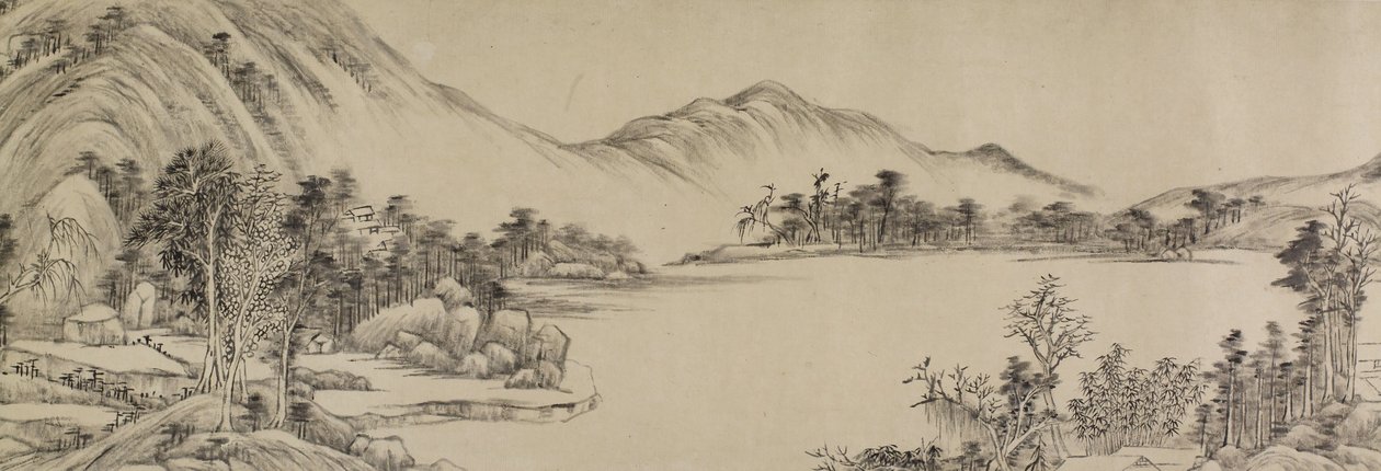 Spiriti liberi tra ruscelli e montagne da Wang Yuanqi