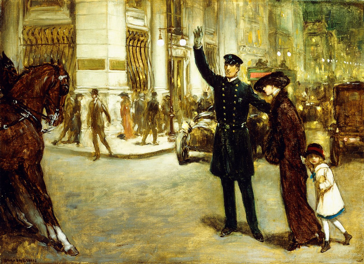 Attraversamento di New York da Warren B. Davis