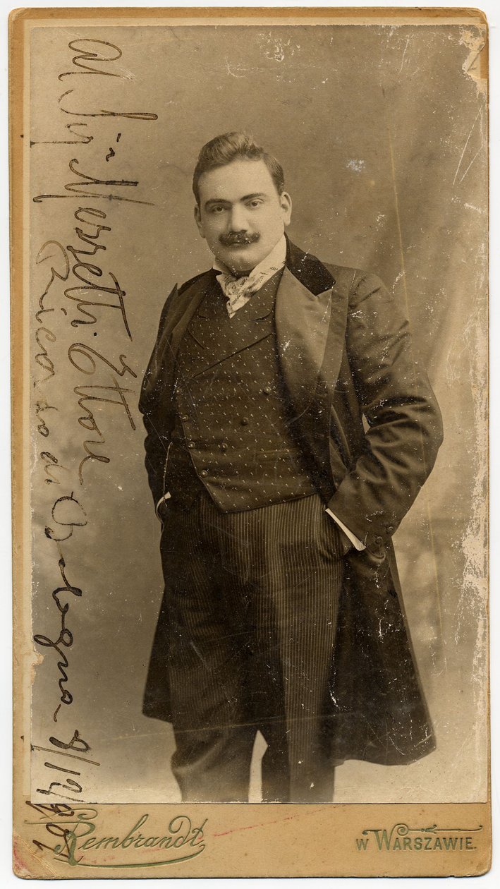 Ritratto del cantante d
