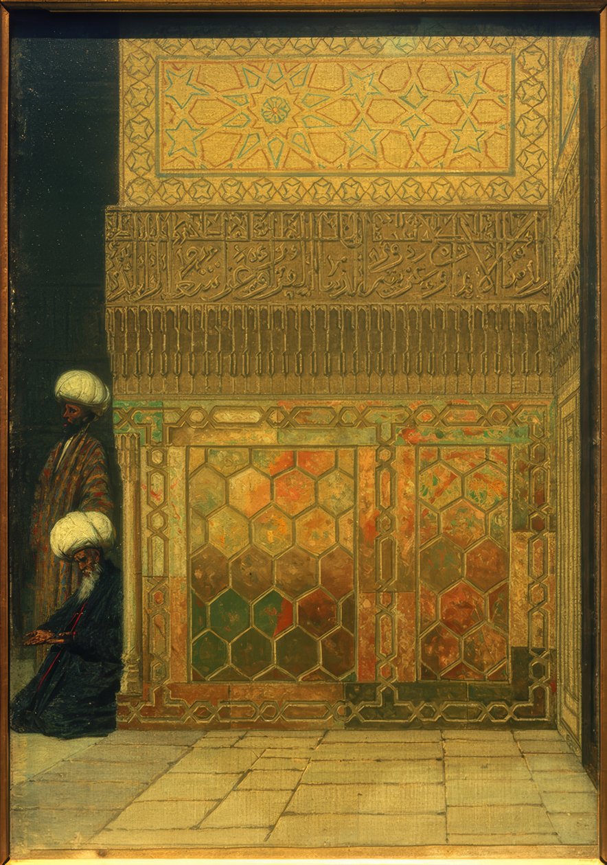 Angolo nel mausoleo di Gur-Emir da Wassili W. Werestschagin
