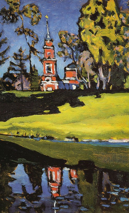 Akhtyrka, Chiesa Rossa da Wassily Kandinsky