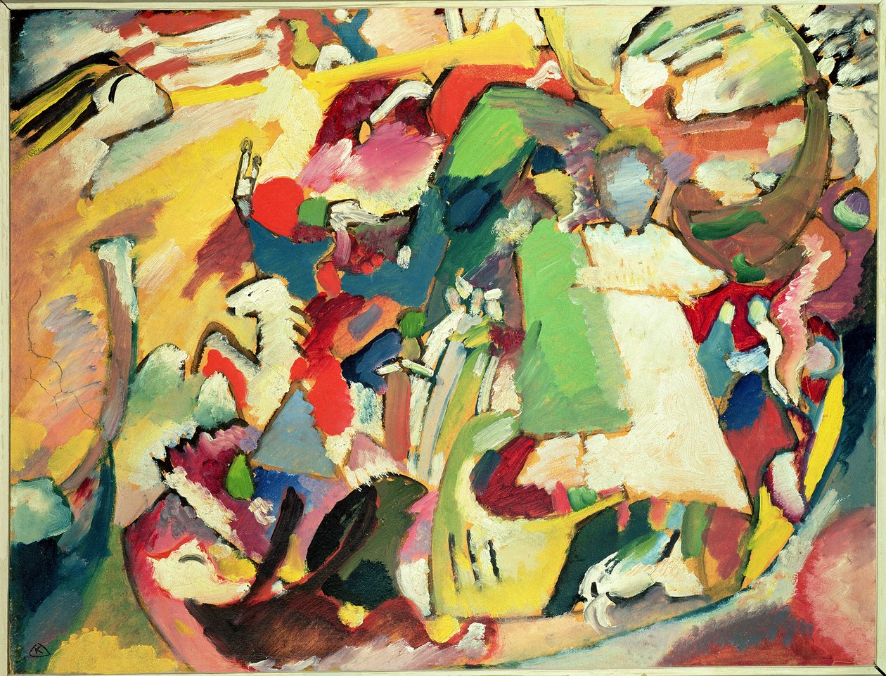 Tutti i Santi, n. 1, 1910 da Wassily Kandinsky