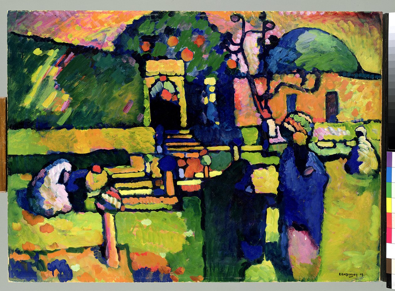Cimitero arabo da Wassily Kandinsky