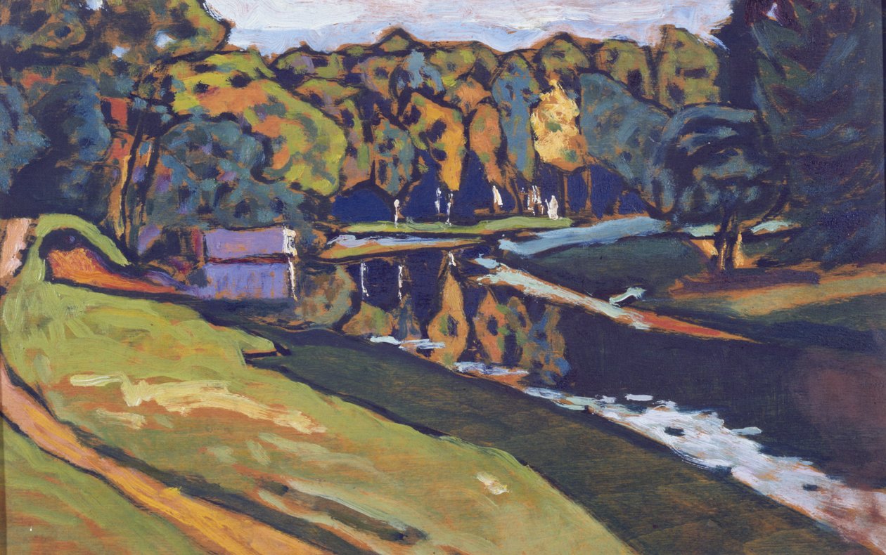 Autunno, Studio, 1905 da Wassily Kandinsky