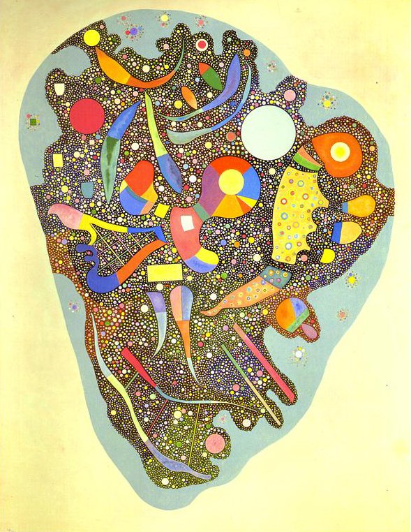 Ensemble Colorato da Wassily Kandinsky