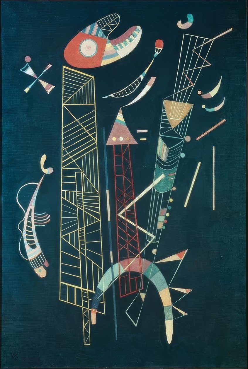 Costruzione leggera da Wassily Kandinsky
