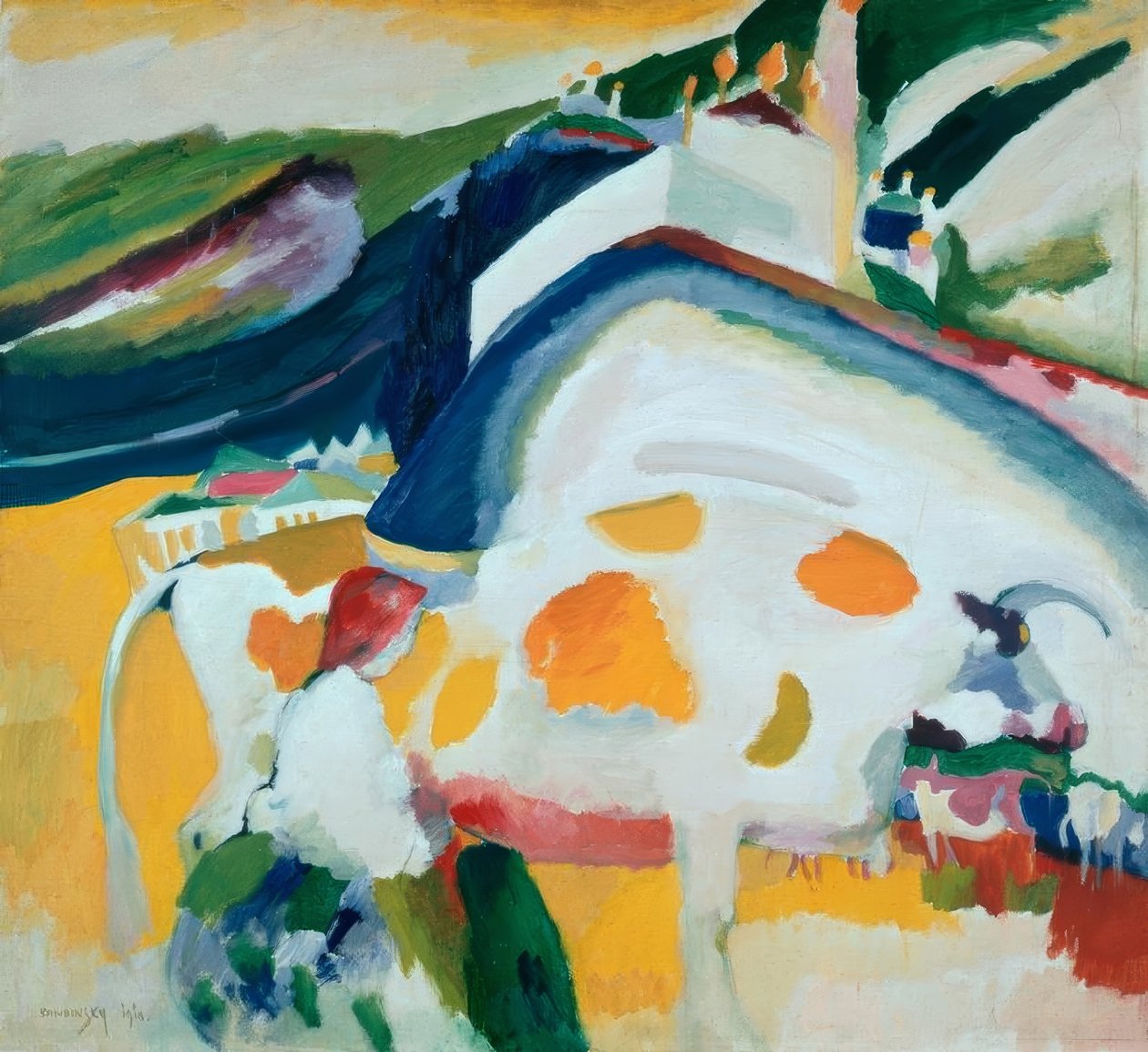 La mucca da Wassily Kandinsky