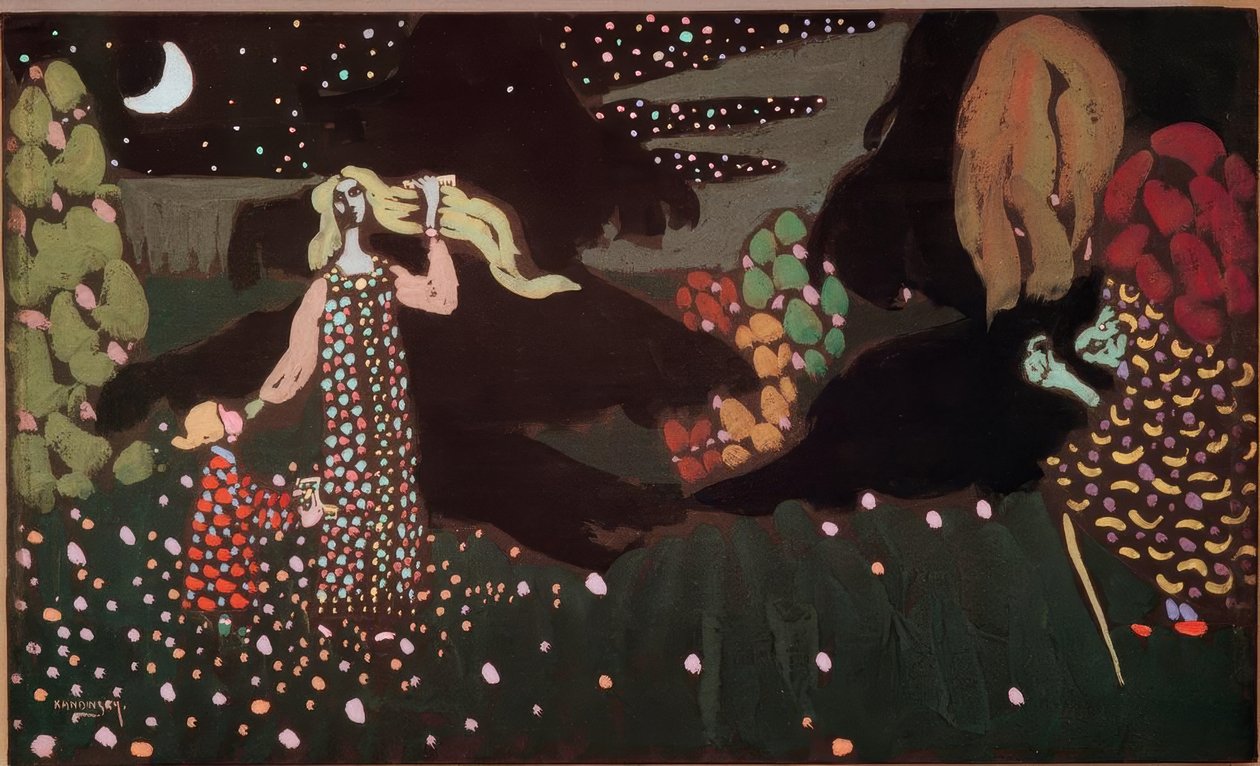 La notte da Wassily Kandinsky