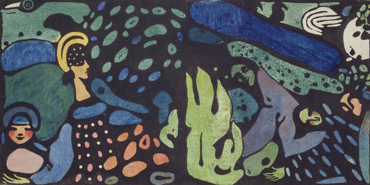 Bambini che sognano da Wassily Kandinsky