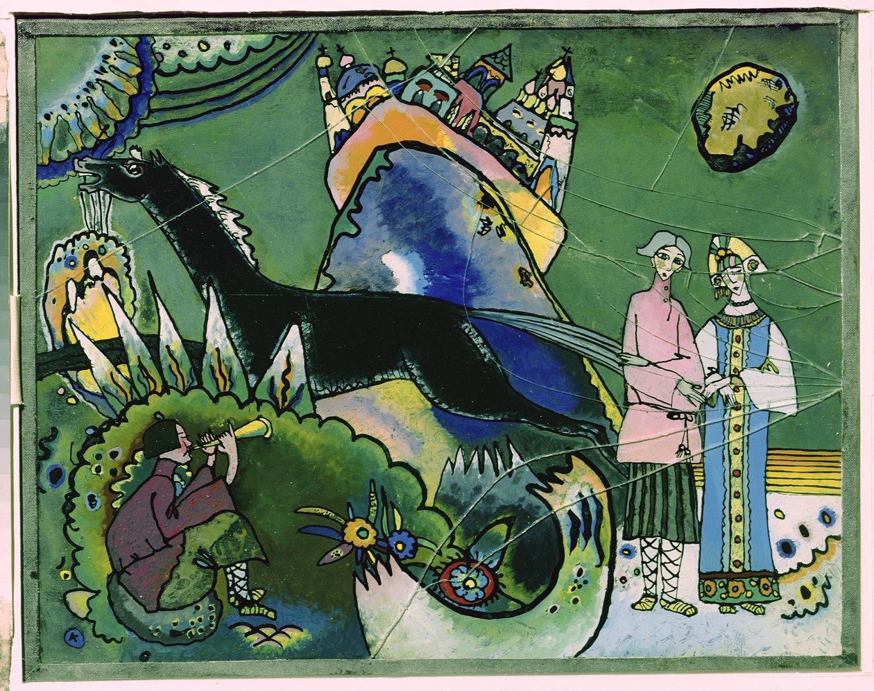 Nuvola dorata da Wassily Kandinsky