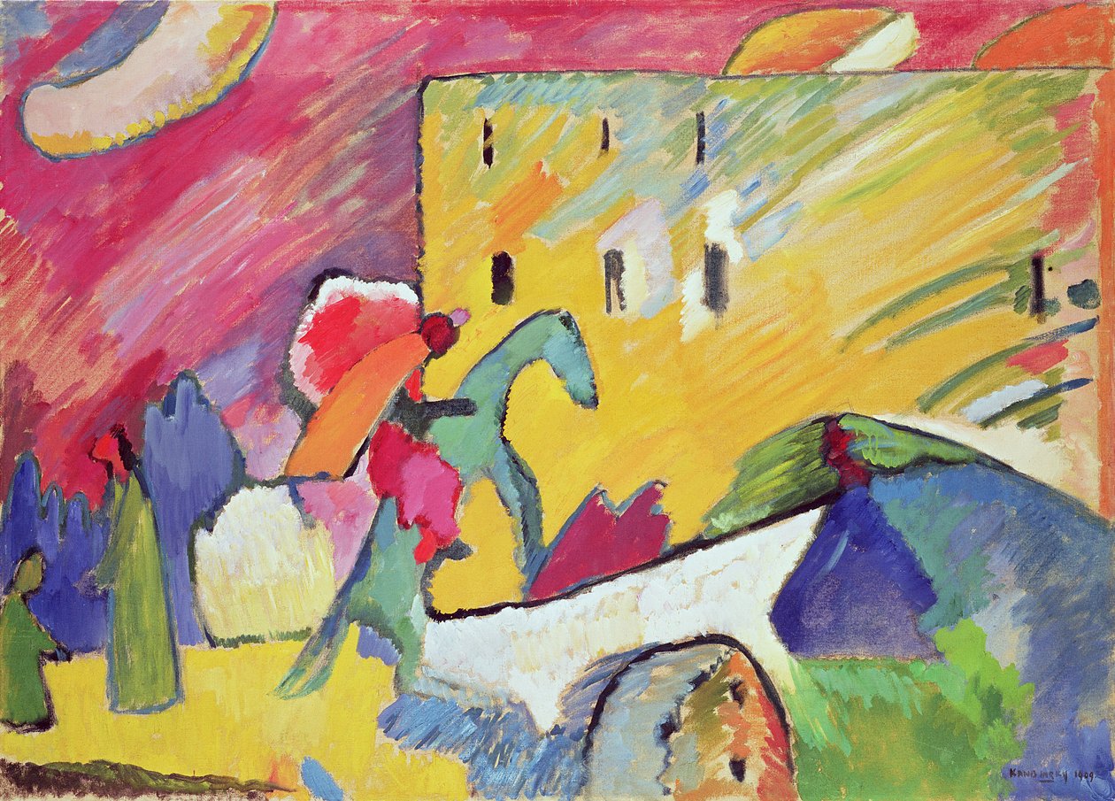 Improvisation III, 1909 da Wassily Kandinsky
