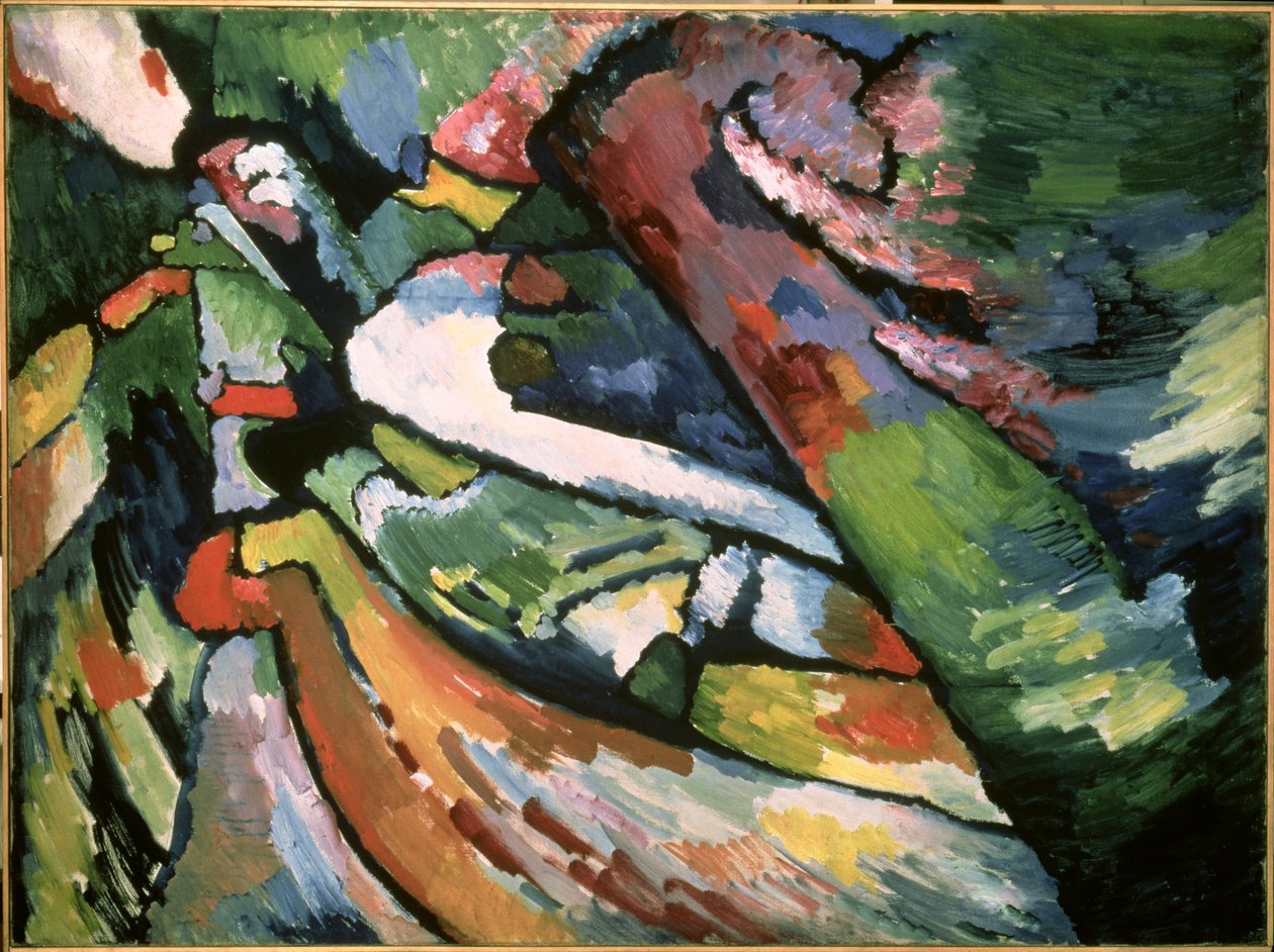 Improvvisazione VII da Wassily Kandinsky