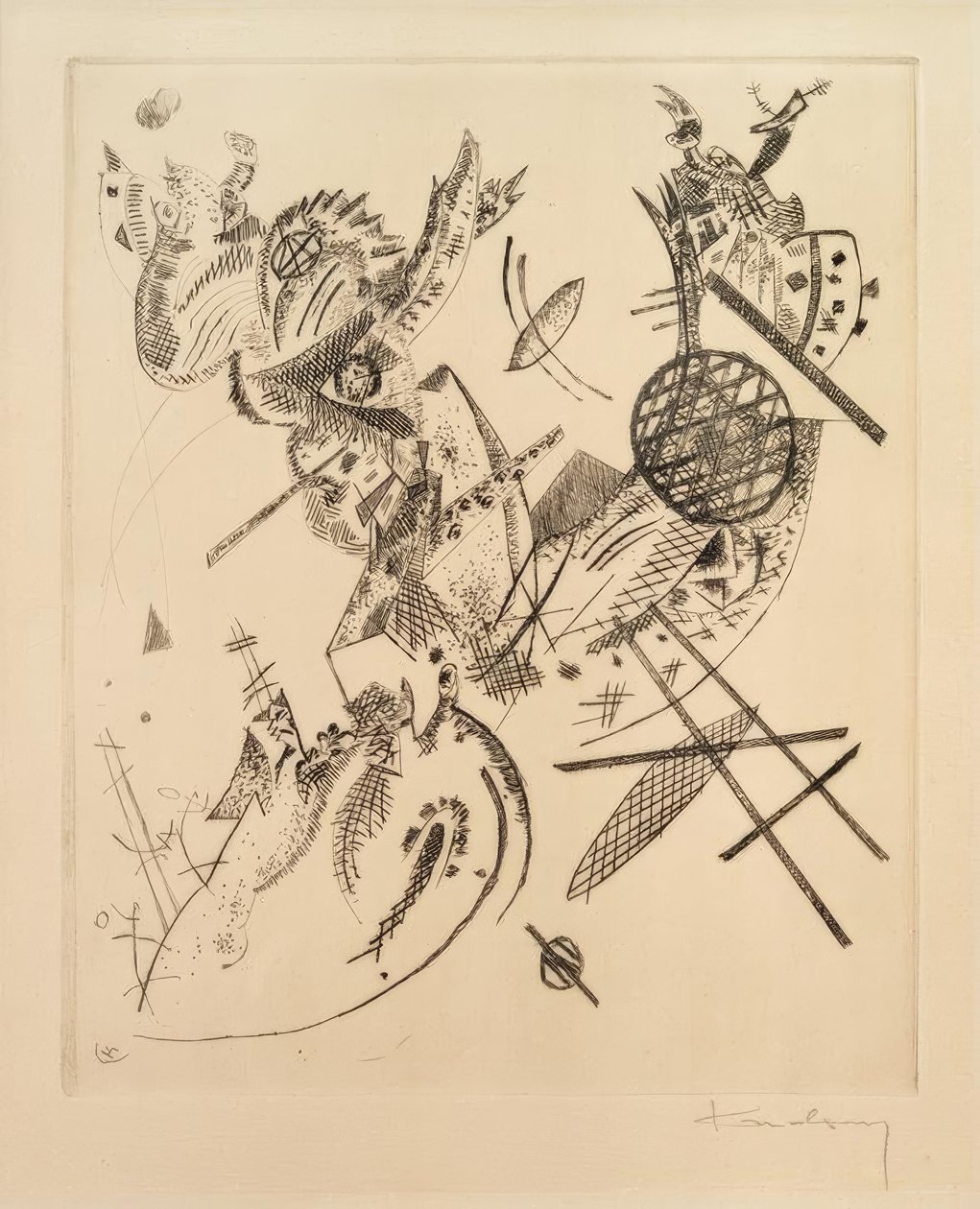 Piccoli mondi XII da Wassily Kandinsky