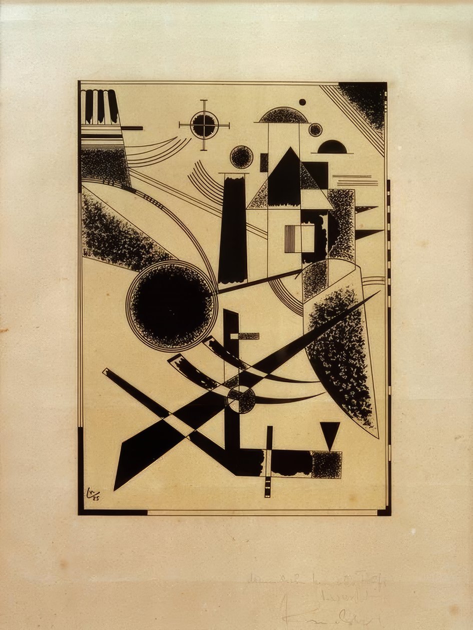 Litografia No III da Wassily Kandinsky