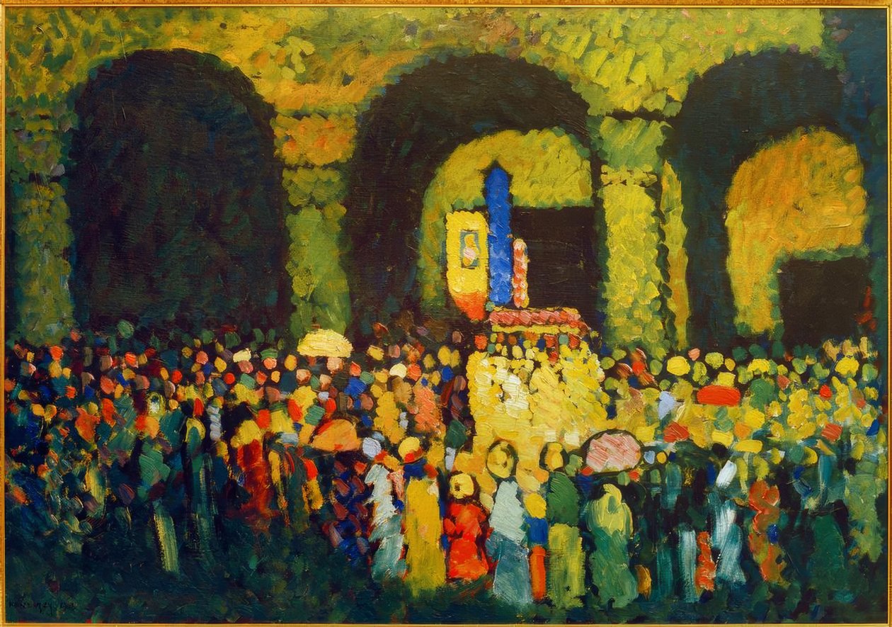Chiesa di San Ludovico a Monaco da Wassily Kandinsky