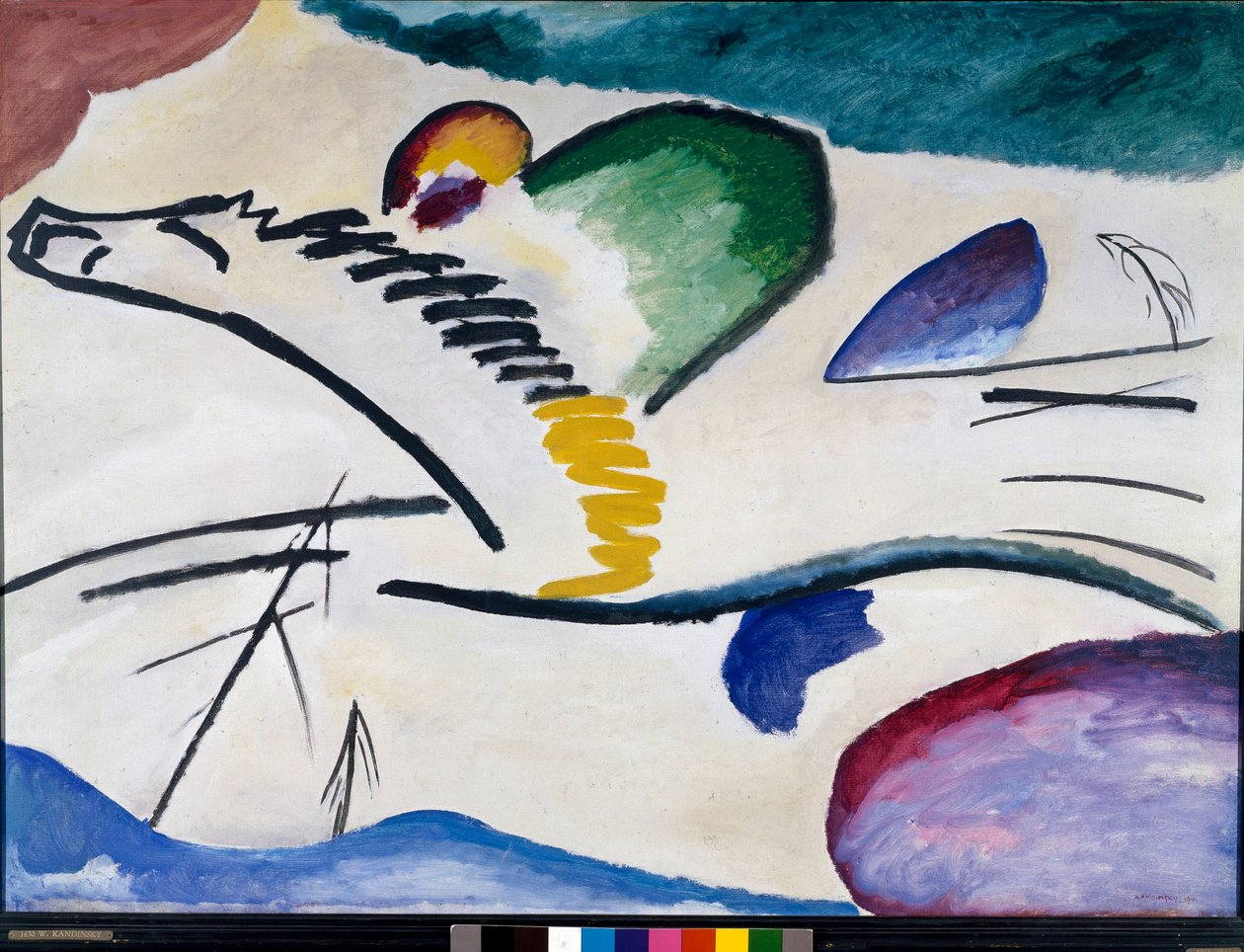 Lirico (Silenzio appuntito) da Wassily Kandinsky