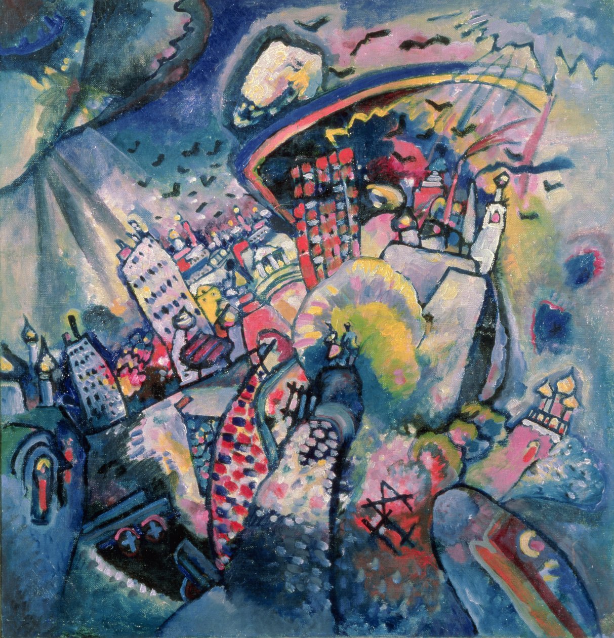 Mosca I, 1916 da Wassily Kandinsky