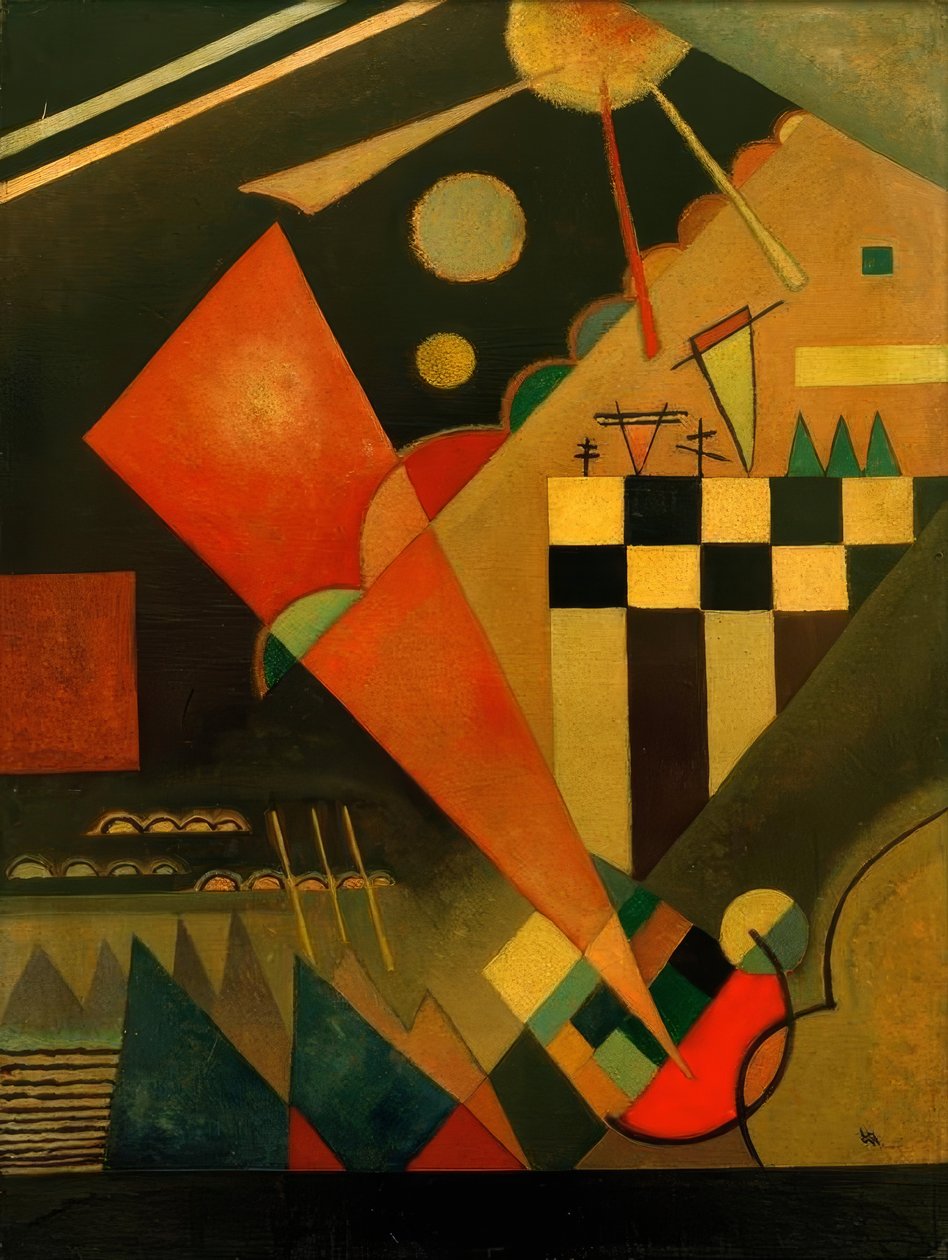 Rosa tranquillo da Wassily Kandinsky
