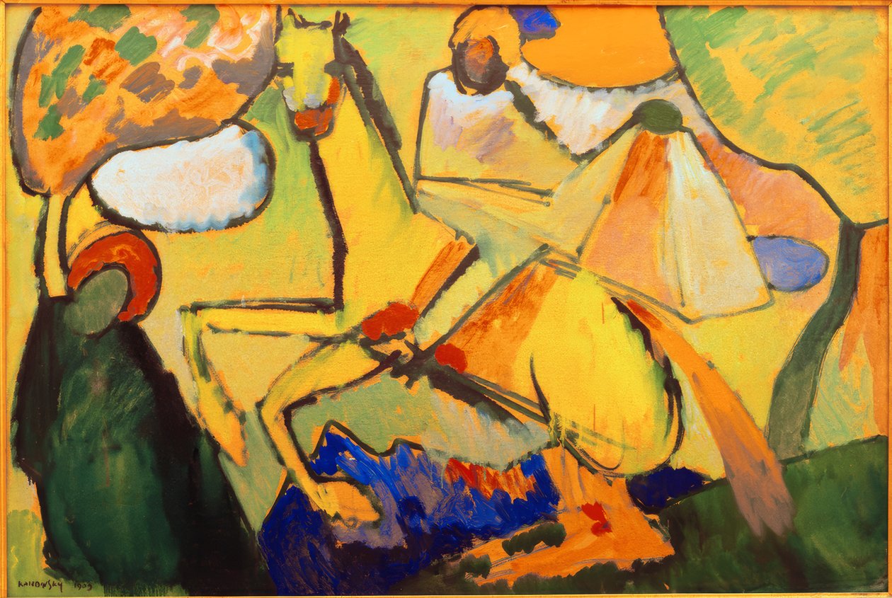 Schizzo (Cavaliere) da Wassily Kandinsky