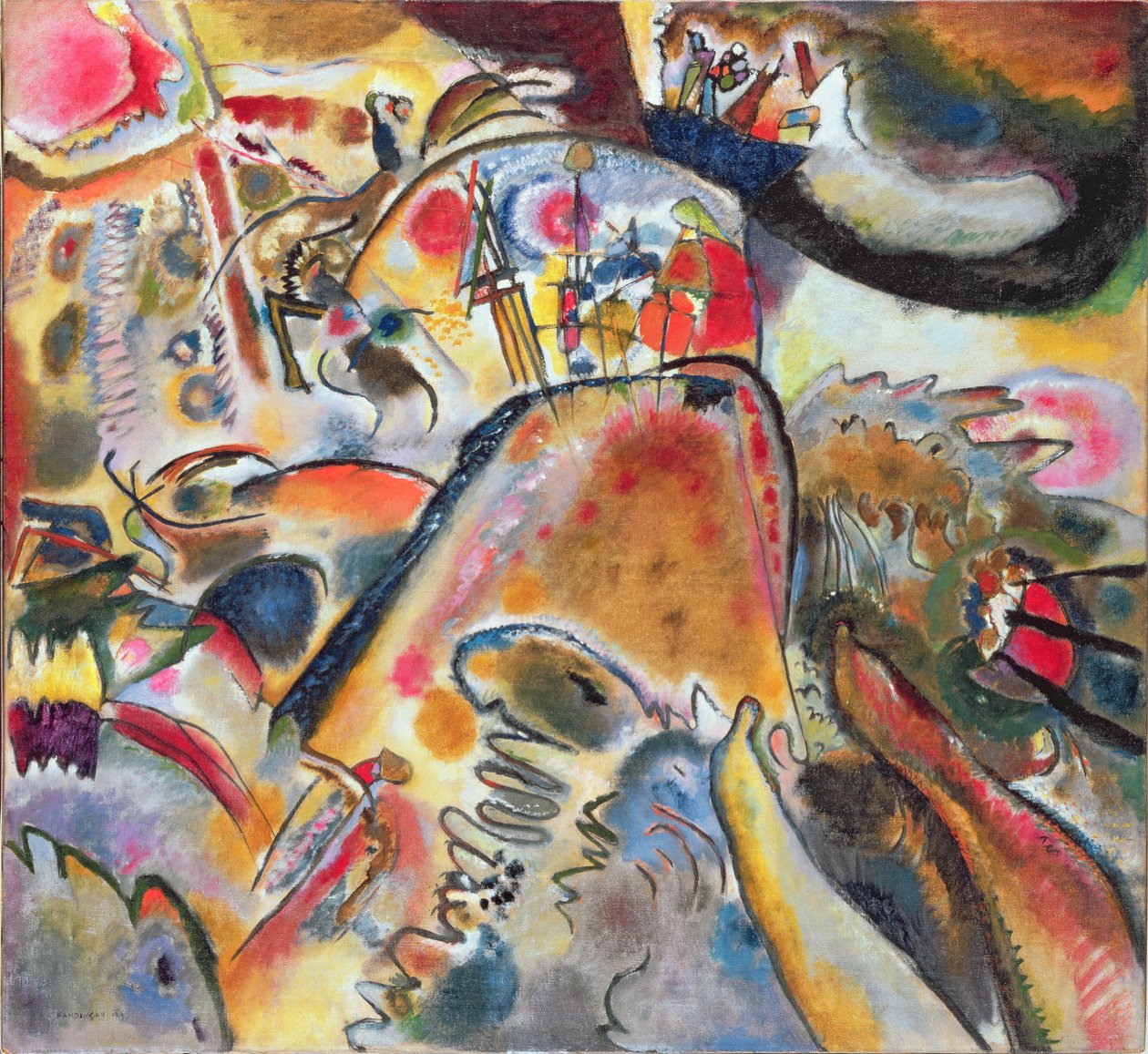 Piccoli piaceri, 1913 da Wassily Kandinsky