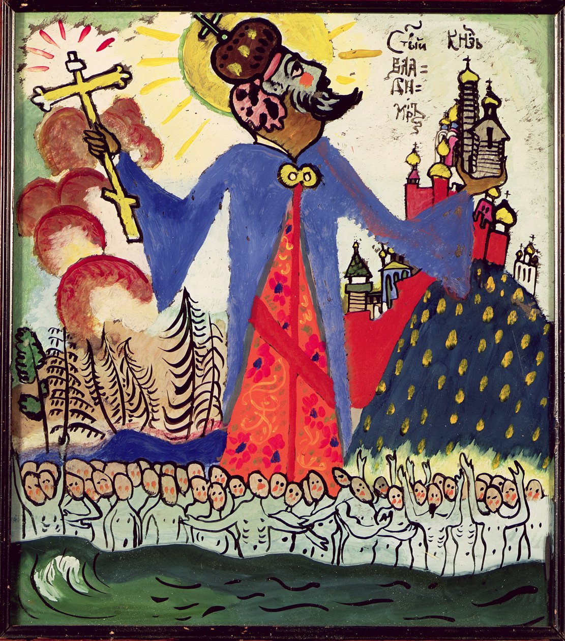 San Vladimir, 1911 da Wassily Kandinsky