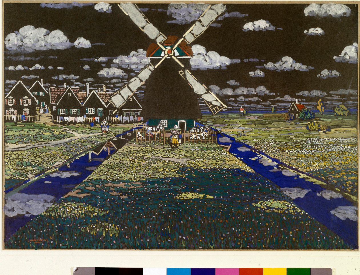 Mulino a vento da Wassily Kandinsky