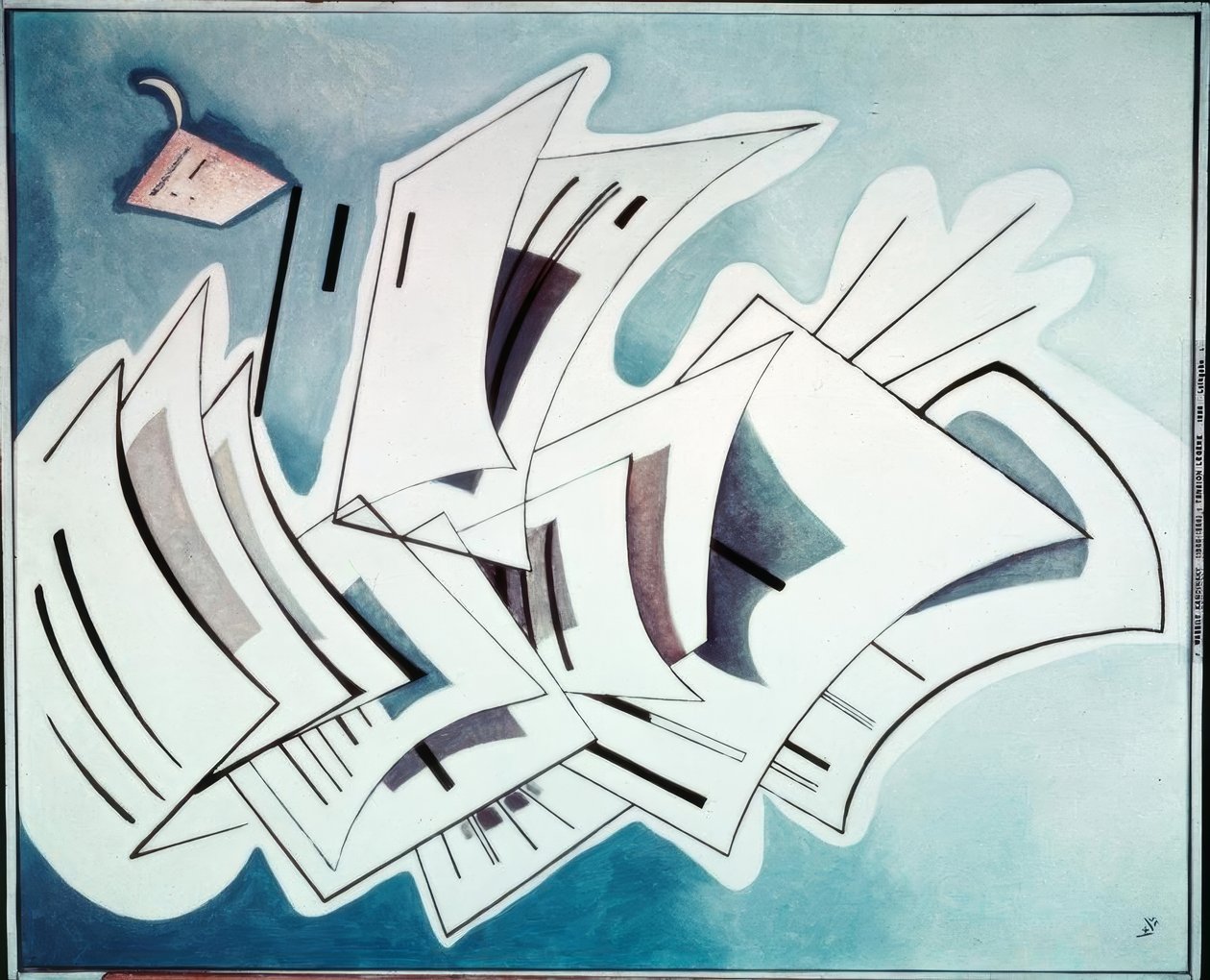 Tensione leggera da Wassily Kandinsky