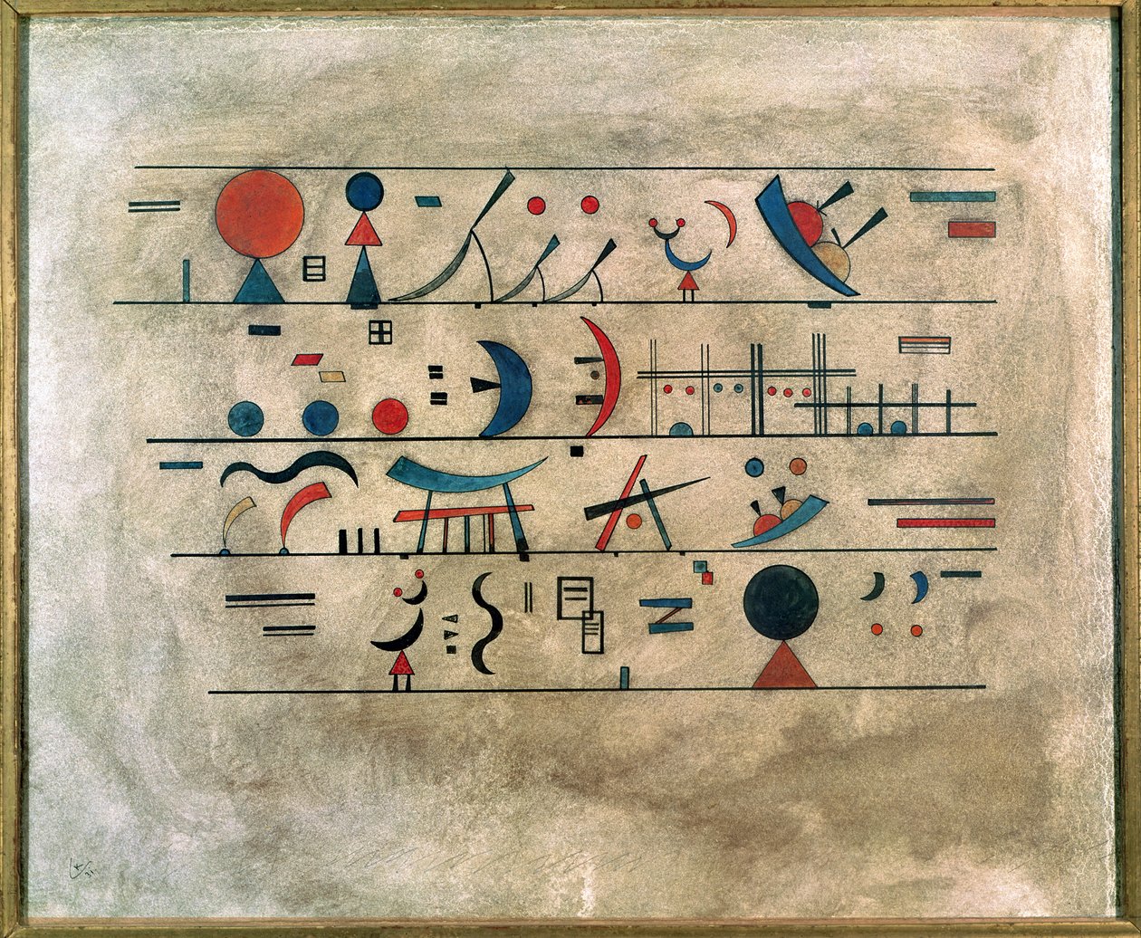 Zeichenreihen, 1931 da Wassily Kandinsky