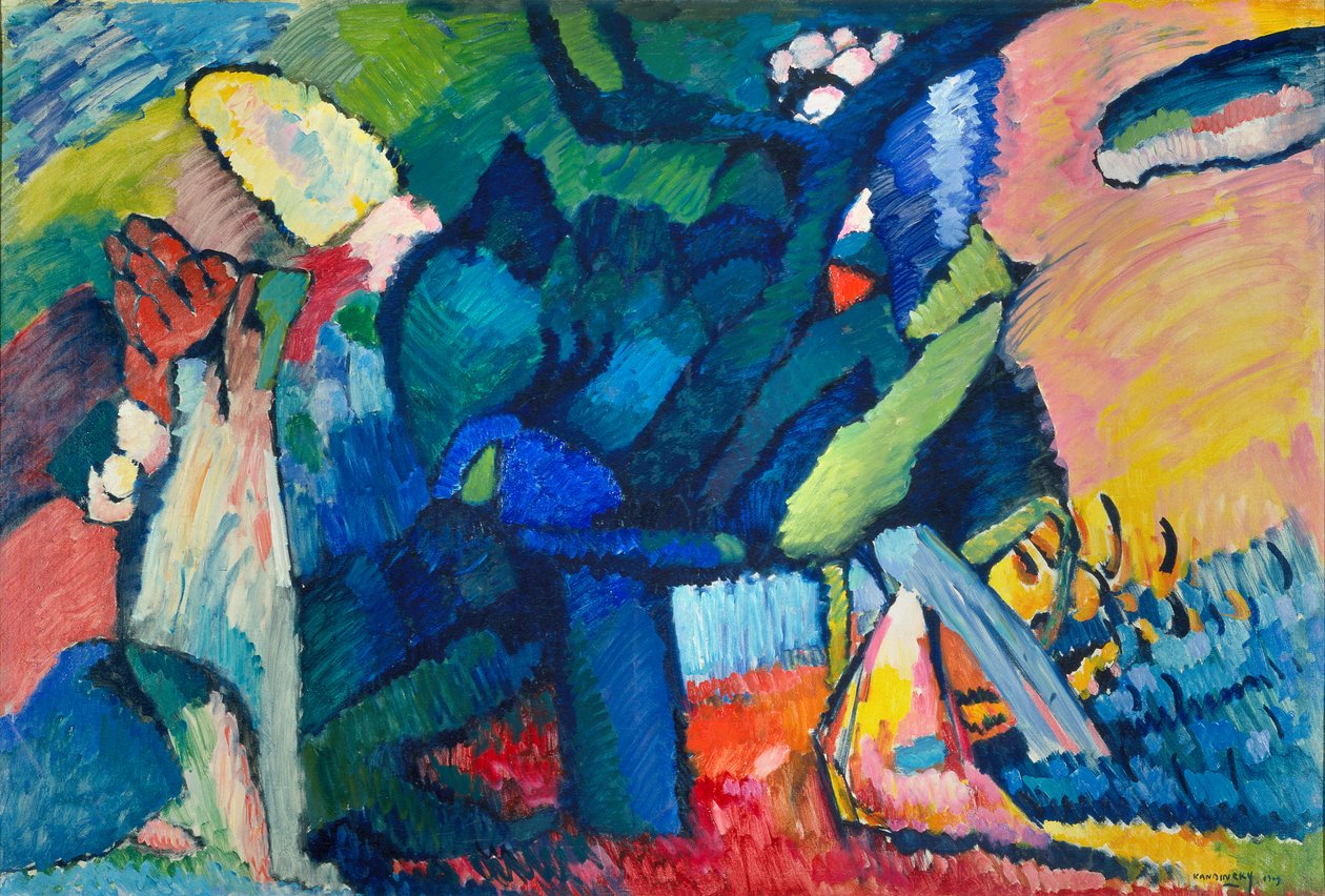 V.V. Kandinsky. Improvvisazione n. 4 (2024) da Wassily Kandinsky