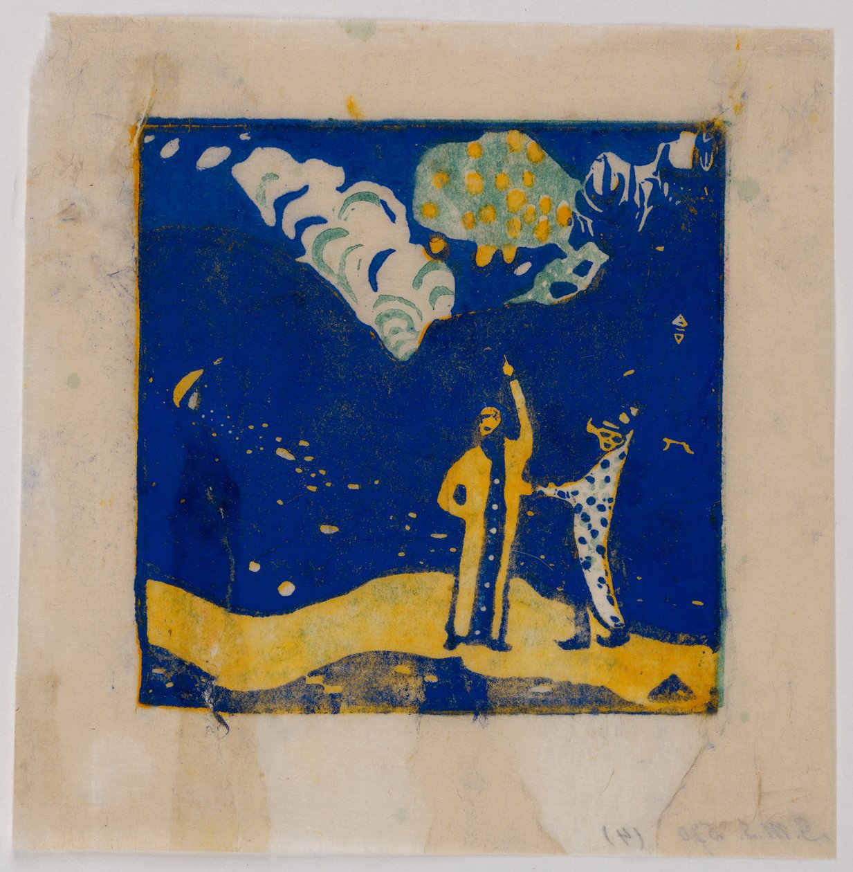 4 Exemplare zu Klänge S. 71 da Wassily Kandinsky