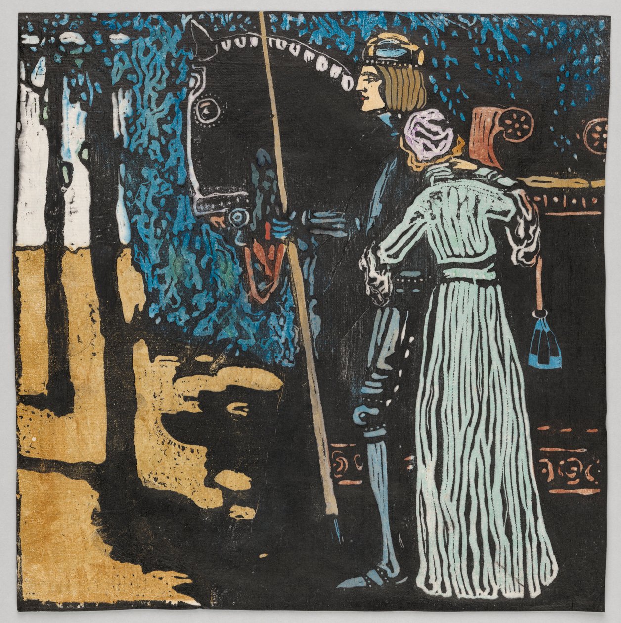 Addio (vedi GMS 204) da Wassily Kandinsky