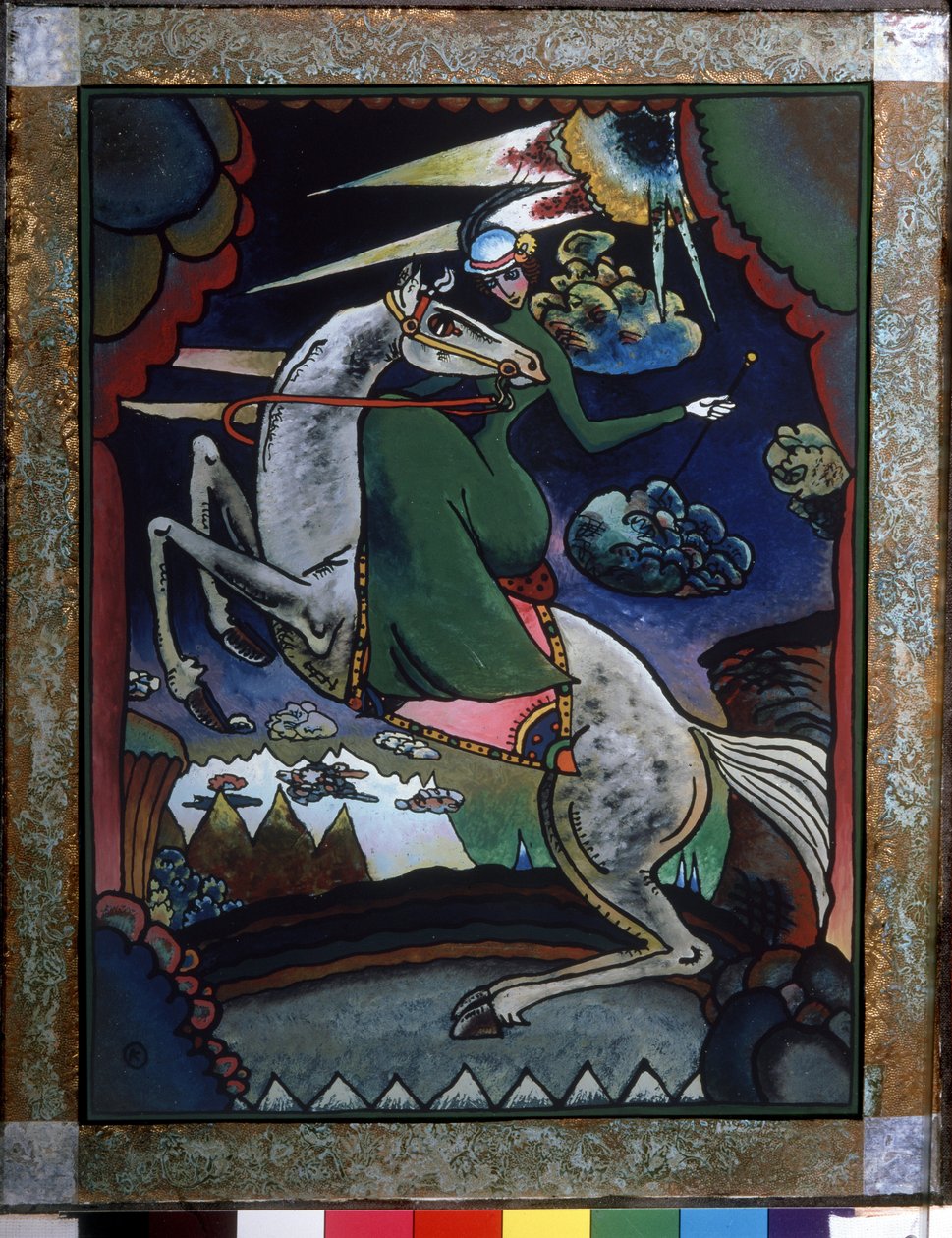 Amazzone nella montagna da Wassily Kandinsky