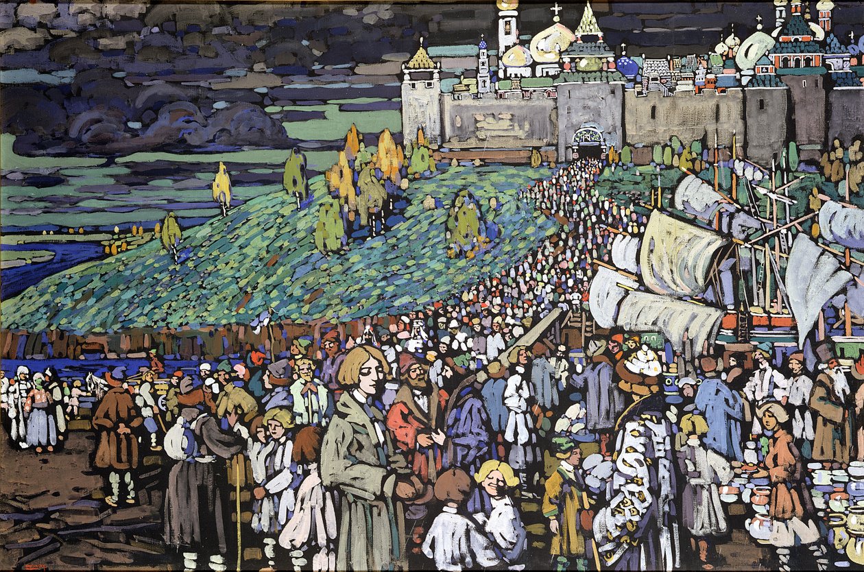 Arrivo dei Mercanti da Wassily Kandinsky