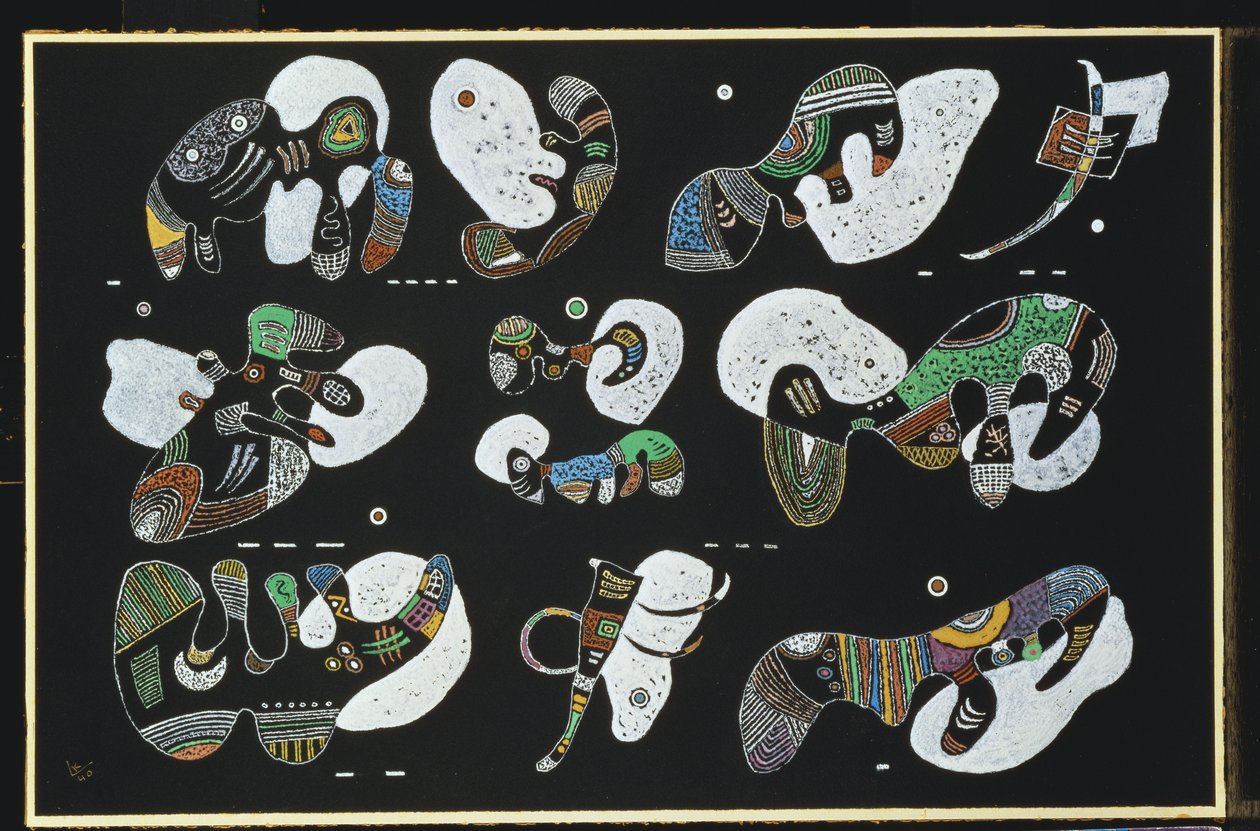 Composizione da Wassily Kandinsky